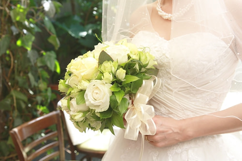 ブライダル写真 撮影場所 レストラン ブーケ