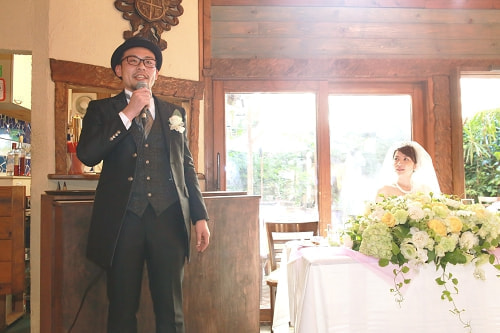 ブライダル写真 撮影場所 レストラン エンディング２