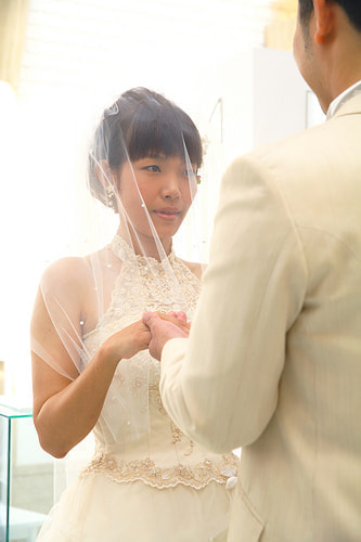 ブライダル写真 撮影場所 横浜 結婚式場 チャペル３