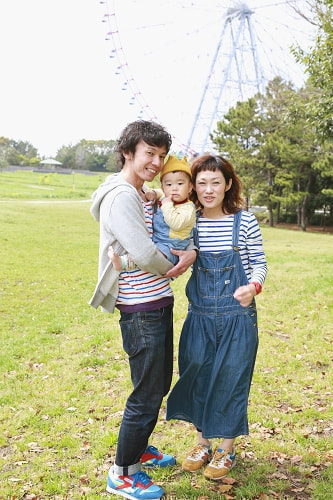 葛西臨海公園 家族写真
