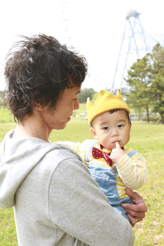 葛西臨海公園 家族写真