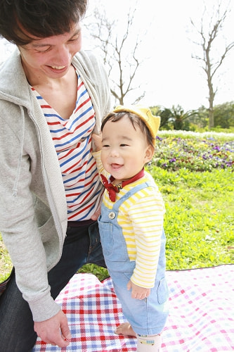 葛西臨海公園 家族写真