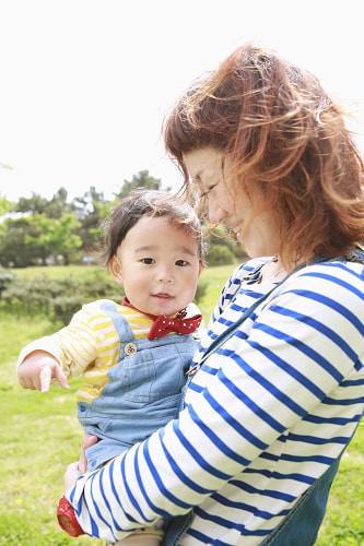 葛西臨海公園 家族写真