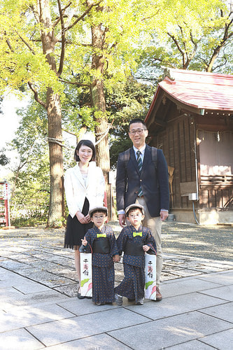 七五三写真 撮影場所 多摩川浅間神社12