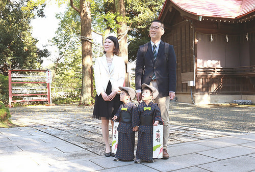 七五三写真 撮影場所 多摩川浅間神社13