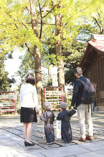 七五三写真 撮影場所 多摩川浅間神社14