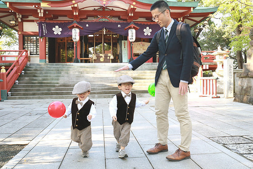 七五三写真 撮影場所 多摩川浅間神社31