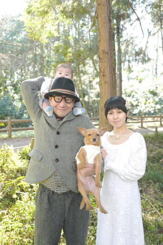 ブライダル(エンゲージメントフォト)写真 撮影場所 大和市(森) 家族写真