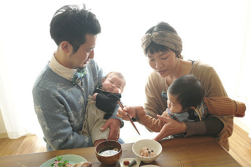 百日祝い(お食い初め)写真７