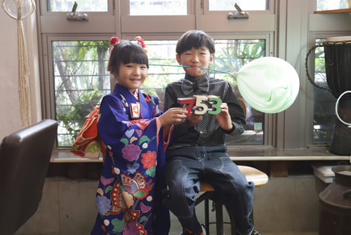 七五三写真 撮影場所 美容室２３