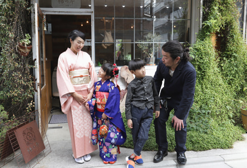 七五三写真 撮影場所 美容室３６