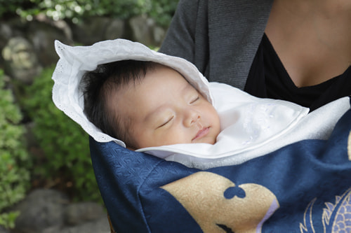 お宮参り写真 撮影場所 寒川神社４