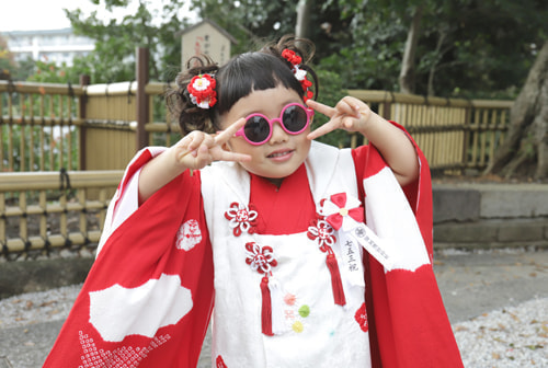 七五三写真 撮影場所 師岡熊野神社３７