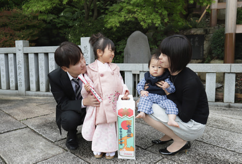 七五三写真 撮影場所 伊勢山皇大神宮８