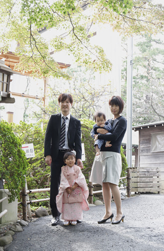 七五三写真 撮影場所 伊勢山皇大神宮４５