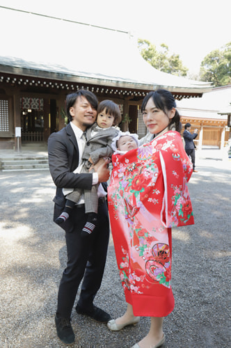 お宮参り写真 撮影場所 大宮氷川神社