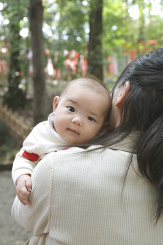 お宮参り写真 撮影場所 大宮氷川神社
