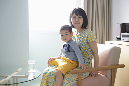 ホテル クラスカ 家族旅行写真