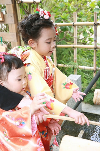 七五三写真 撮影場所 品川区 品川神社2