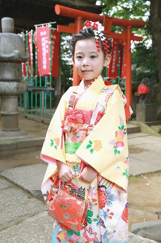 七五三写真 撮影場所 品川区 品川神社3