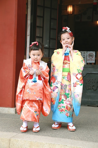 七五三写真 撮影場所 品川区 品川神社8