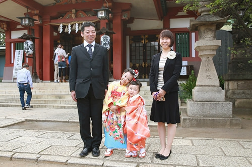 七五三写真 撮影場所 品川区 品川神社14