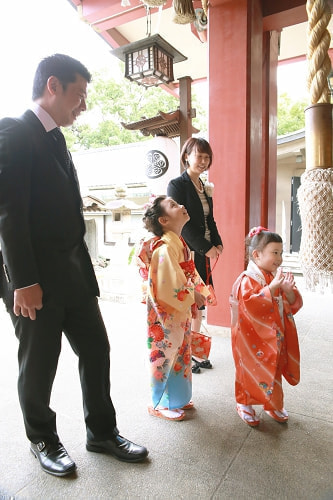 七五三写真 撮影場所 品川区 品川神社17