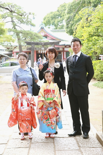 七五三写真 撮影場所 品川区 品川神社30