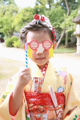七五三写真 撮影場所 品川区 品川神社33
