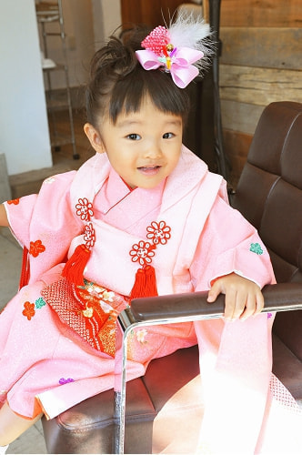 七五三写真 撮影場所 美容室12