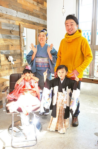 七五三写真 撮影場所 美容室16