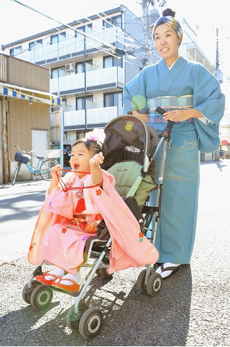 七五三写真 撮影場所 美容室、中山法華経寺7