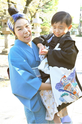七五三写真 撮影場所 美容室、中山法華経寺12