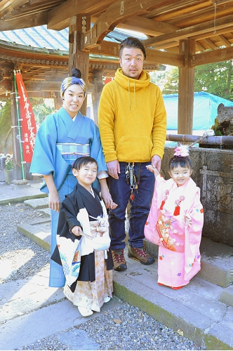 七五三写真 撮影場所 美容室、中山法華経寺13