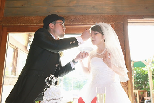 ブライダル写真 撮影場所 レストラン ファーストバイト５