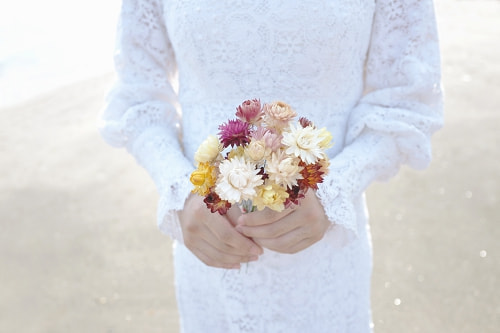 ブライダル(エンゲージメントフォト)写真 撮影場所 鎌倉(海) 稲村ヶ崎