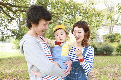 葛西臨海公園 家族写真