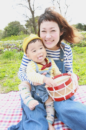 葛西臨海公園 家族写真