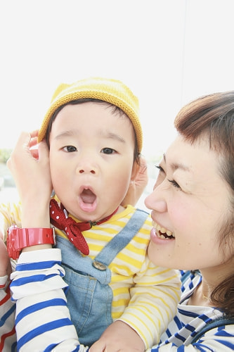 葛西臨海公園 家族写真
