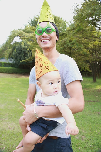 根岸森林公園 家族写真