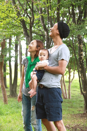 根岸森林公園 家族写真