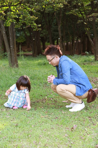 根岸森林公園 家族写真