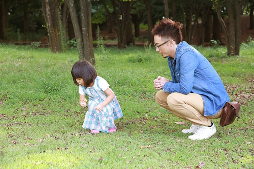 根岸森林公園 家族写真