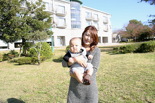 葛西臨海公園 バースデーフォト 冬