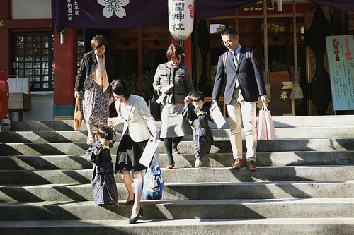 七五三写真 撮影場所 多摩川浅間神社5