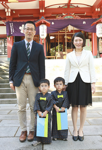 七五三写真 撮影場所 多摩川浅間神社9