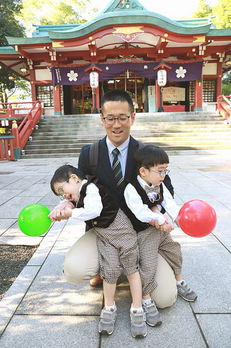 七五三写真 撮影場所 多摩川浅間神社32