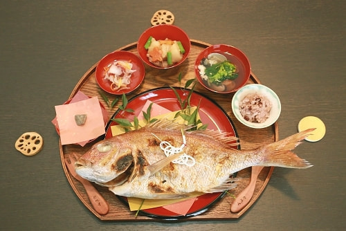 お食い初め(百日祝い)写真