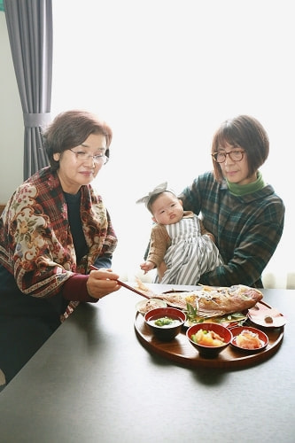 お食い初め(百日祝い)写真４