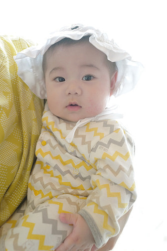 お宮参り着物の着付け